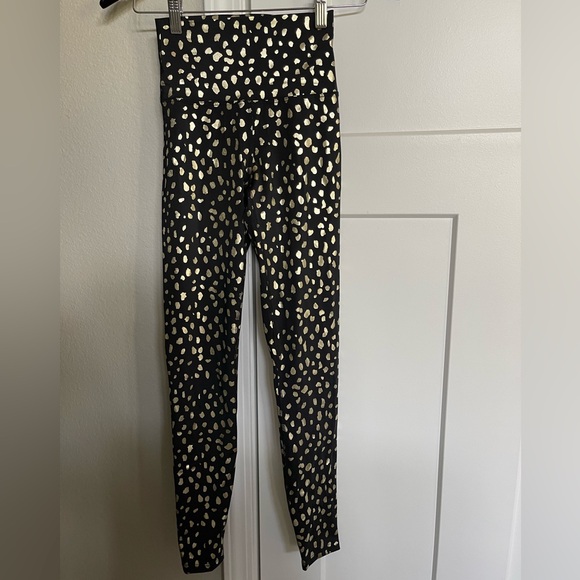 Beach Riot Piper Legging Gold and Black S - Picture 2 of 4